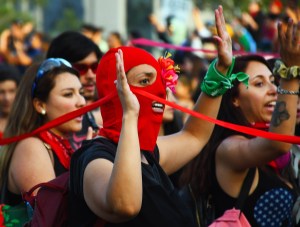 Red Masks in Resistance 