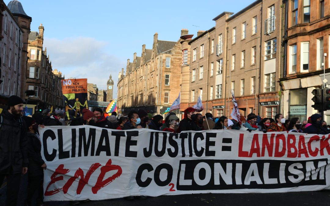 Photo Essay: COP26 & False Solutions to Climate Change