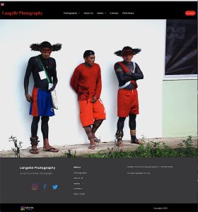 Langelle Photograpy homepage