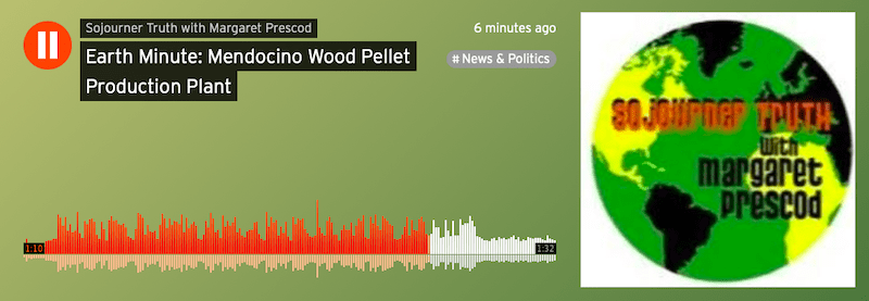 Earth Minute: Mendocino Wood Pellet Production Plant