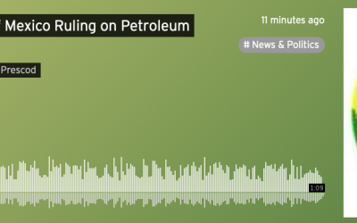 Earth Minute: Gulf of Mexico Ruling on Petroleum Sale