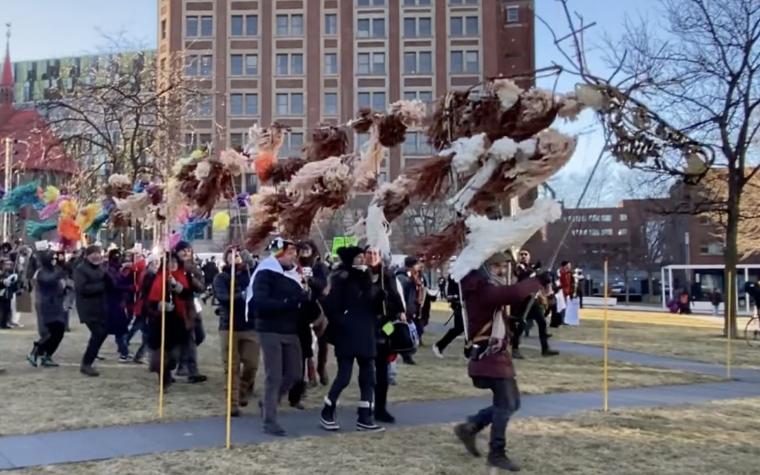 Video: Human  Rights Day March Led by Indigenous Peoples Outside of COP15 in Montreal