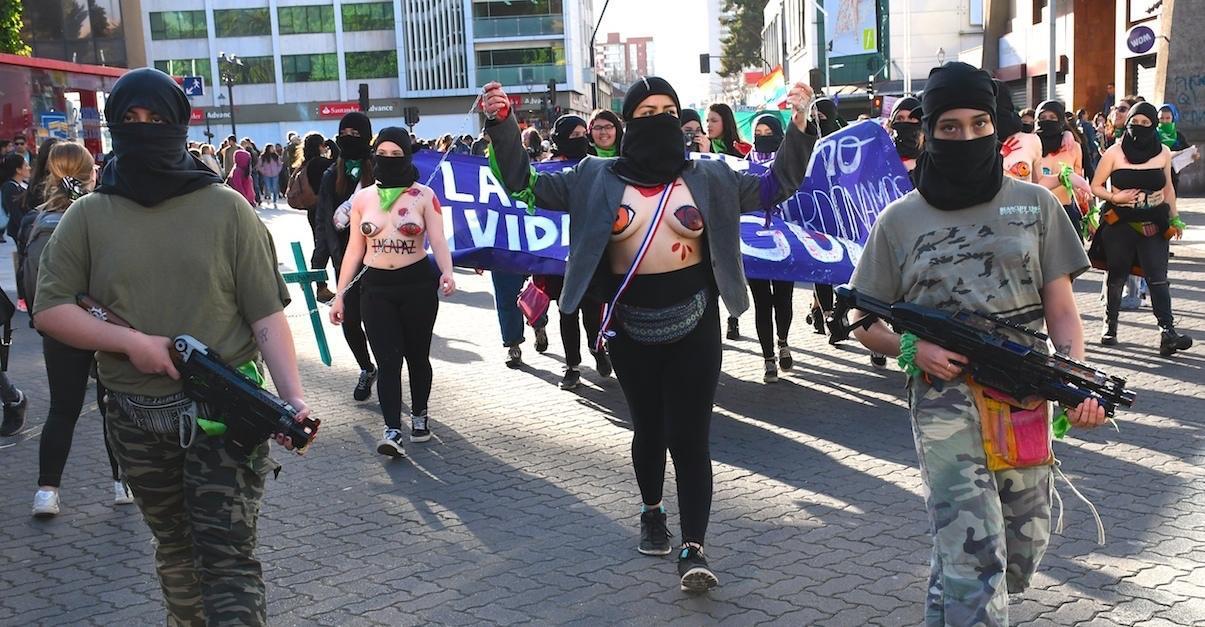Video “El Violador Eres Tu!” The Rapist is you! Chile Women’s Protest denounces Police