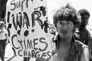 Protester at the 1972 Republican National Convention